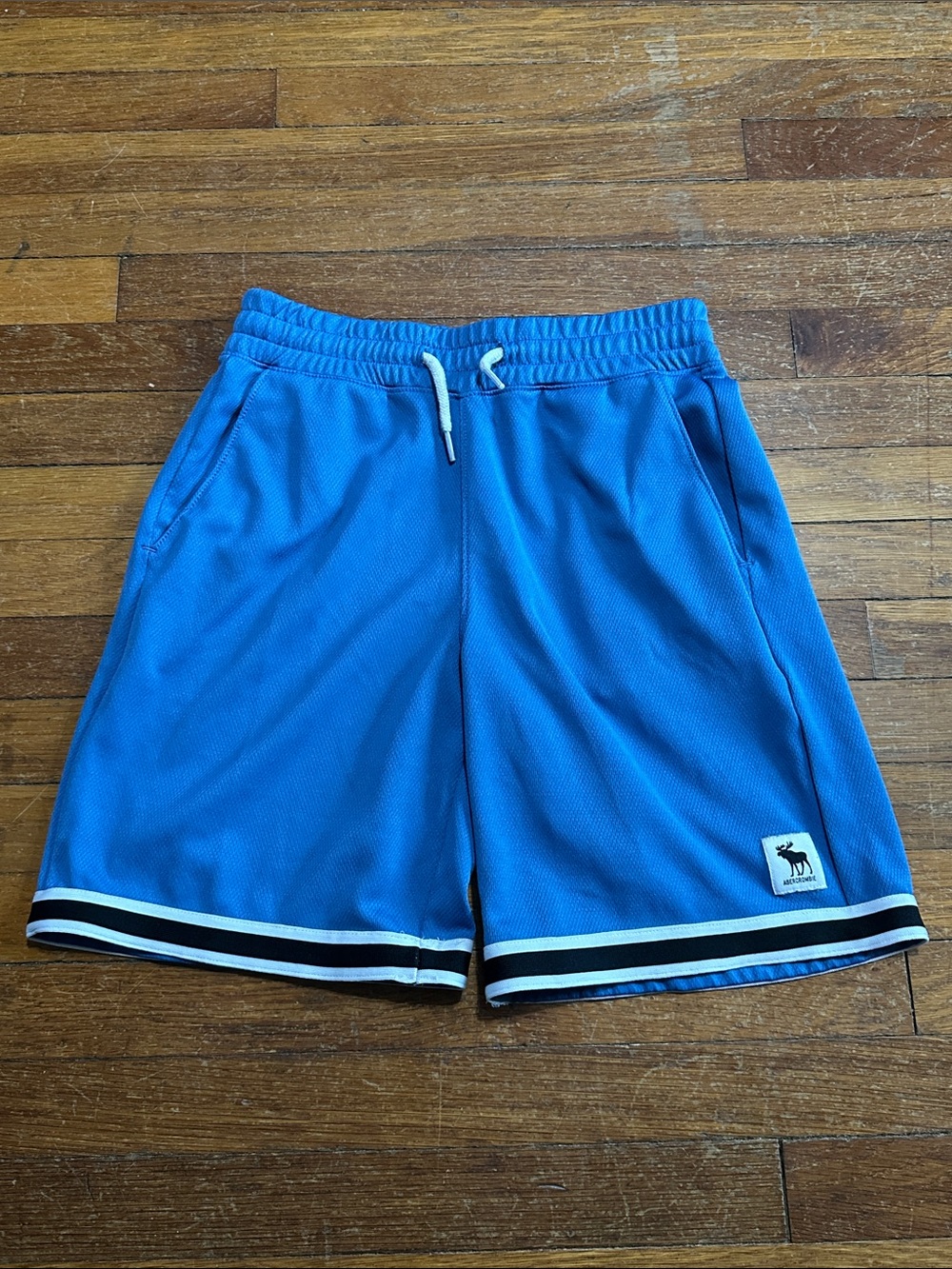Abercrombie Kids Boy’s Light Blue Athletic Shorts, Sz 11/12
